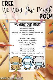 Free We Wear Our Mask Poem Elementary Poetry Poems Kindergarten Poems