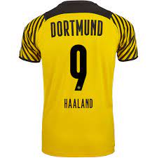 They say scoring goals is the hardest part of soccer but erling braut haaland continues to make the process look easy. 2021 22 Kids Puma Erling Haaland Borussia Dortmund Home Jersey Soccerpro