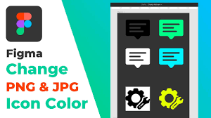 If u think this vedio is healpful for u and u don't have any thing to give back. How To Change Color Of Png Jpeg Icons In Figma Youtube