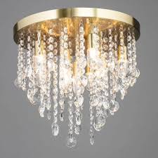 If you are a person who does not like boring ceiling lights, which are purely functional and possible seen everywhere, then this is the section for you! Turin Brass Semi Flush Bathroom Ceiling 9 Light Litecraft