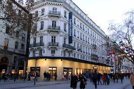 Lyon Rue De La Republique Magasin Le Printemps River Cruises Rhone Street View