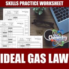 Explore relationships between amount, temperature, pressure, and volume for an ideal gas in a chamber with a moveable piston. Ideal Gas Laws Worksheets Teaching Resources Tpt