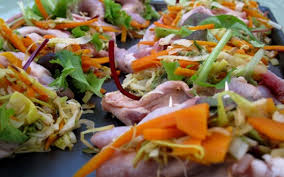 © © all rights reserved. Des Cailles Farcies Foie Gras Et Legumes Anne Helene