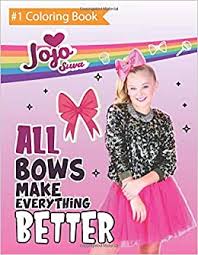 Some of the coloring page names are sketchbook nickelodeon jojo siwa better birthdays large, sketchbook nickelodeon jojo siwa better birthdays large, notebook nickelodeon jojo siwa golden jojo large size 8, jojo from jojos circus greeting us coloring netart, siwa coloring jojo bobo, siwa coloring jojo bobo. Amazon Com Jojo Siwa Coloring Book All Bows Make Everything Better 1 Awesome Gift For Jojo Fans Young Girls To Color At Stay At Home Super Sweet Art Book With
