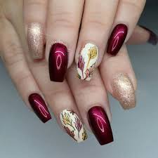 Manis that'll make you go 😍. 31 Ideal Fall Nail Designs Ideas For You