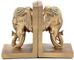Earn 10% back in rewards 1 when you shop with your pottery barn credit card, or opt for 12 months special financing on purchases of $750+. Amazon Com Bellaa 21817 Bookends Elephant Head Bookshelf Decor 7 Inch Home Kitchen