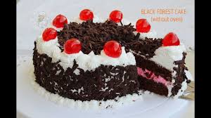 Simple vanilla cake/sponge cake is a soft and fluffy cake, made with flour, sugar, egg and vanilla extract. How To Make Black Forest Cake Black Forest Cake Recipe Without Oven