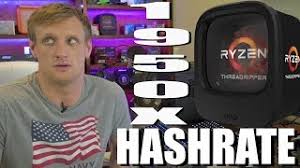 This includes encryption/decryption, as well as video. Amd Ryzen Threadripper 1950x Monero Hashrate Youtube