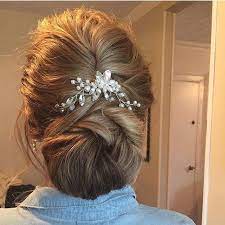 Conjunto De 2 Y Mas Alfileres De Pelo De Novia Pequenos Clips Etsy Bride Hair Pins Bridal Hair Headpiece Crystal Bridal Hair Pins