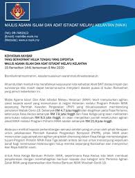 Borang permohonan dan iklan jawatan : Maklum Majlis Agama Islam Adat Istiadat Melayu Kelantan Facebook