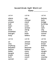 Wearing clothes, wear out), ware (goods) how do you spell clothes? 2nd Grade Spelling Words Best Coloring Pages For Kids