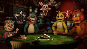 Nightmare Poker Fnaf Horror Game Freddy Five Nights At Freddys Five Nights Fnaf Fnaf Wallpapers Five Night