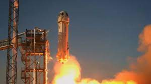 Jeff bezos launches into space on blue origin's 1st astronaut flight by mike wall 20 july 2021 bezos and three others launched on a suborbital trip aboard blue origin's new shepard. When Is Jeff Bezos Space Flight And How Is It Different The New York Times