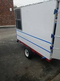 Capacity utility trailer (40 in. Diy 4x8 Micro Tiny House Camper On Harbor Freight Trailer 17 Steps With Pictures Instructables