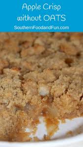 Apple Crisp Without Oats With A Streusel Topping That S Easy And Quick To Prepare And Full Of Fla Easy Apple Crisp Recipe Apple Crisp Easy Apple Crisp Recipes