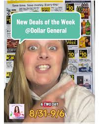 New deals of the week, plus a 2 day sale at Dollar General. 8/31-9/6. Hope  you score✌🏼 #dollargeneral #hopeyouscore✌🏼 #dollargeneralcouponing  #dollargeneraldeals #dealsoftheweek