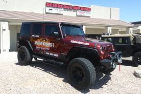 On the street of south brand boulevard and street number is 1820. Off Road Jeep Rentals Phoenix Scottsdale 4 Door Wranglers