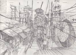 How to draw anime backgrounds art book otaku com. Anime Forest Background Sketch Materi Pelajaran 5