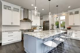 If you love your kitchen cabinets, but want to add some interest to the space for very little money and time, consider changing the color of your island. The Psychology Of Why Grey And White Kitchen Cabinets Are Amazing Article Ritz