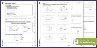 The thought of going straight into a worksheet filled with difficult questions can be quite daunting and, occasionally, demotivating. Volume Of Prisms Worksheet Ks3 Maths Beyond