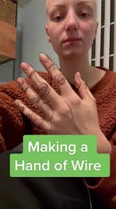 Sculpting a Wire Hand: A Detailed Process Video