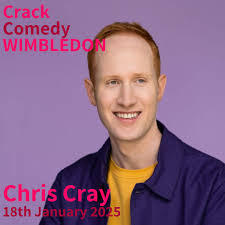 Cracking show this Saturday with Britain's Got Talent star Markus Birdman,  deliciously funny Diane Spencer, newcomer Chris Cray, zany Addy van der  Borgh and the brilliant host Dan Evans. Get tickets  https://www.tickettailor.com/events/crackcomedy/1160811 #