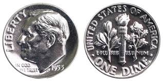 1953 Roosevelt Silver Dime Coin Value Prices Photos Info