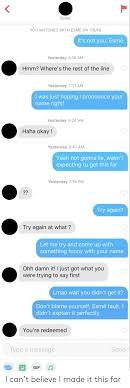 Speaker has an accent from glasgow, scotland. Esme You Matched With Esme On 7519 It S Not You Esme Yesterday 516 Am Hmm Where S The Rest Of The Line Yesterday 721 Am I Was Just Hoping I Pronounce Your Name