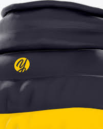 Download Women S Down Jacket Mockup Half Side View In Apparel Mockups On Yellow Images Object Mockups