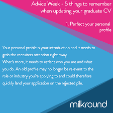 The personal statement for a cv, otherwise known as a personal profile, professional profile or career objective, is an important part of a cv that many job seekers get wrong. Milkround Com Startseite Facebook