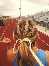 6 Beautiful Hairstyle Ideas For Your Workout Sessions Designerzcentral Blog In 2021 Sports Hairstyles Volleyball Hairstyles Sporty Hairstyles