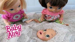 Baby Alive Babies Play In Sandbox Youtube