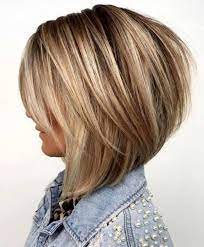 Awesome Stylish Layered Bob Hairstyles For Women In 2020 Angled Bob Hairstyles Long Layered Bob Hairstyles Medium Bob Hairstyles