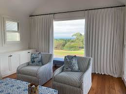Window covering can be opened during the day time so that you can get lots of light through sun from day time and can be covered during night time to protect your privacy. Geelong Curtains For Winter The Hamptons Style Blinds With An Edge