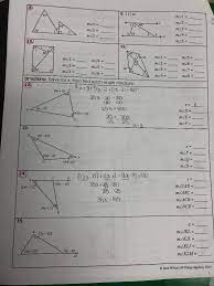 This particular article furnishes a broad classification of this kind of questions, and guides to the precise strategy to answer them. that is similar to gina wilson all things algebra answer key. Exterior Angle Theorem And Triangle Sum Theorem Chegg Com