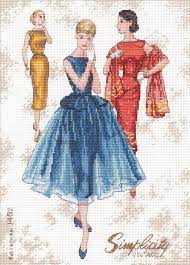 Vintage counted cross stitch patterns. Simplicity Vintage Counted Cross Stitch