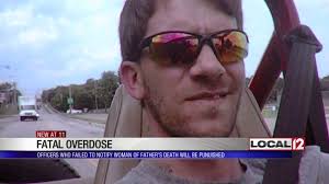 After failure to alert woman to father's OD death, police officers issued  punishments