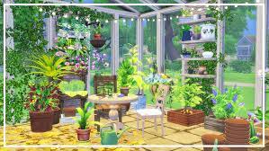 The Sims 4 Greenhouse Room Build Sims Sims 4 Sims 4 Build