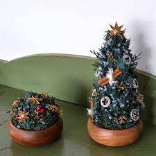 木のぬくもり シンプルナチュラル ツリー プリザーブドフラワー トピアリー ギフト クリスマス クリスマス デコレーション クリスマス クリスマス ギフト