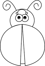 Save paris with marinette by painting superheroes and supervillains. Black And White Ladybug Without Spots Ladybug Coloring Page Bug Art Clip Art Black And White