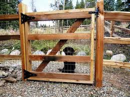 Rustic garden fence design idea. Diy How To Install Electric Security Fence Image Result For Garden Fence Using Livestock Panels Is It Enough To K Wood Fence Gates Diy Dog Fence Fence Design