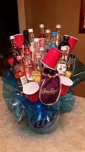 Mini Liquor Bottle Bouquet Diy Wine Gift Baskets Alcohol Gift Baskets Diy Christmas Gifts For Men