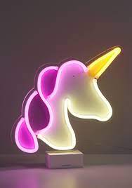 Manes To An End Unicorn Neon Light Unicorn Room Decor Quirky Home Decor Neon Lighting