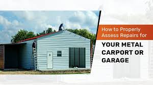 But not only is it a great idea, they offer lots of pictures and the steps to actually help you accomplish this goal. How To Properly Assess Repairs For Your Steel Carport Or Garage