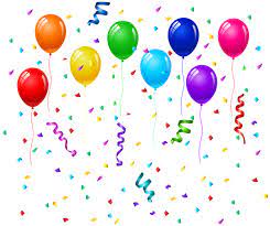 Confetti And Balloons Png Clip Art Image Clip Art Free Clip Art Balloon Background