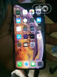 4gb ram, 512gb rom, 6.5 inches, ios 12, 12mp dual rear cameras, 7mp front camera, a12 bionic. Apple Iphone Xs Max 512 Gb Gold In Ikeja Mobile Phones Impeccable Stores Jiji Ng