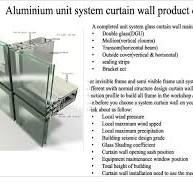 Aluminum Curtain Wall Systems – Zaji Building Material LLC