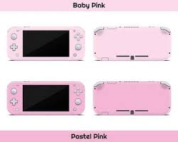 Cute Solid Pastel Nintendo Switch Lite Skin Choose Your Color Nintendo Lite Nintendo Switch Nintendo