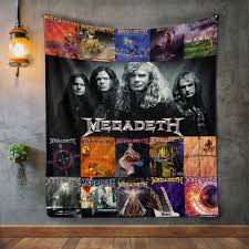 Check spelling or type a new query. Megadeth Album Covers Quilt Blanket Doveprints