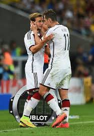 Mario Gotze And Miroslav Klose Miroslav Klose Germany Football Team Germany Football